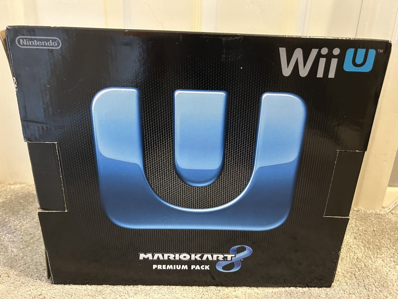 Nintendo Wii U Mario Kart 8 Premium Pack 32GB HD Black Handheld System