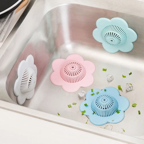 Bathroom Drain Hair Catcher Bathtub Stopper Plug Sink Strainer Filter Shower - Picture 4 of 18