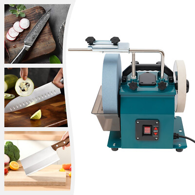 Knife Sharpening Machine 10-Inch Two-Direction Water Cooled Wet & Dry Sharpener