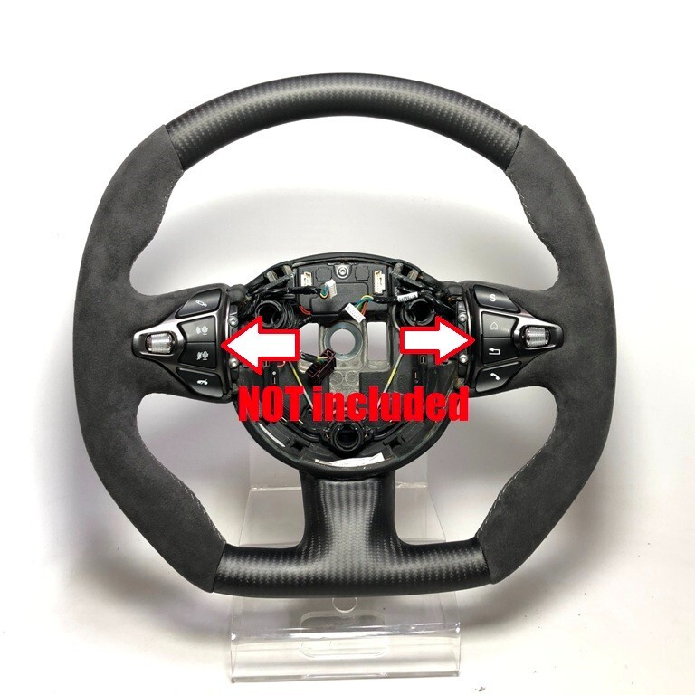 Matte carbon alcantara steering wheel Aston Martin 18 Vantage DB11 Core exchange