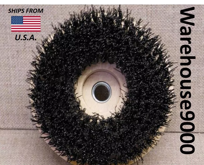 Round floor brush outlet