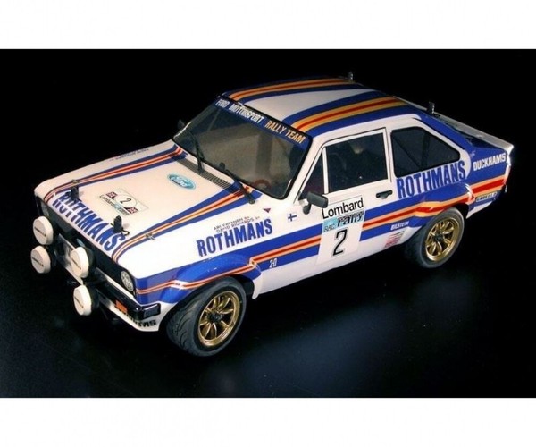 Italeri 1:24 Ford Escort Rs 1800 Mk.Ii Lombard Modellauto Baukasten-image