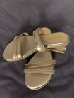New Very Nice womens slip on sandals size 6 color beige — photo 2
