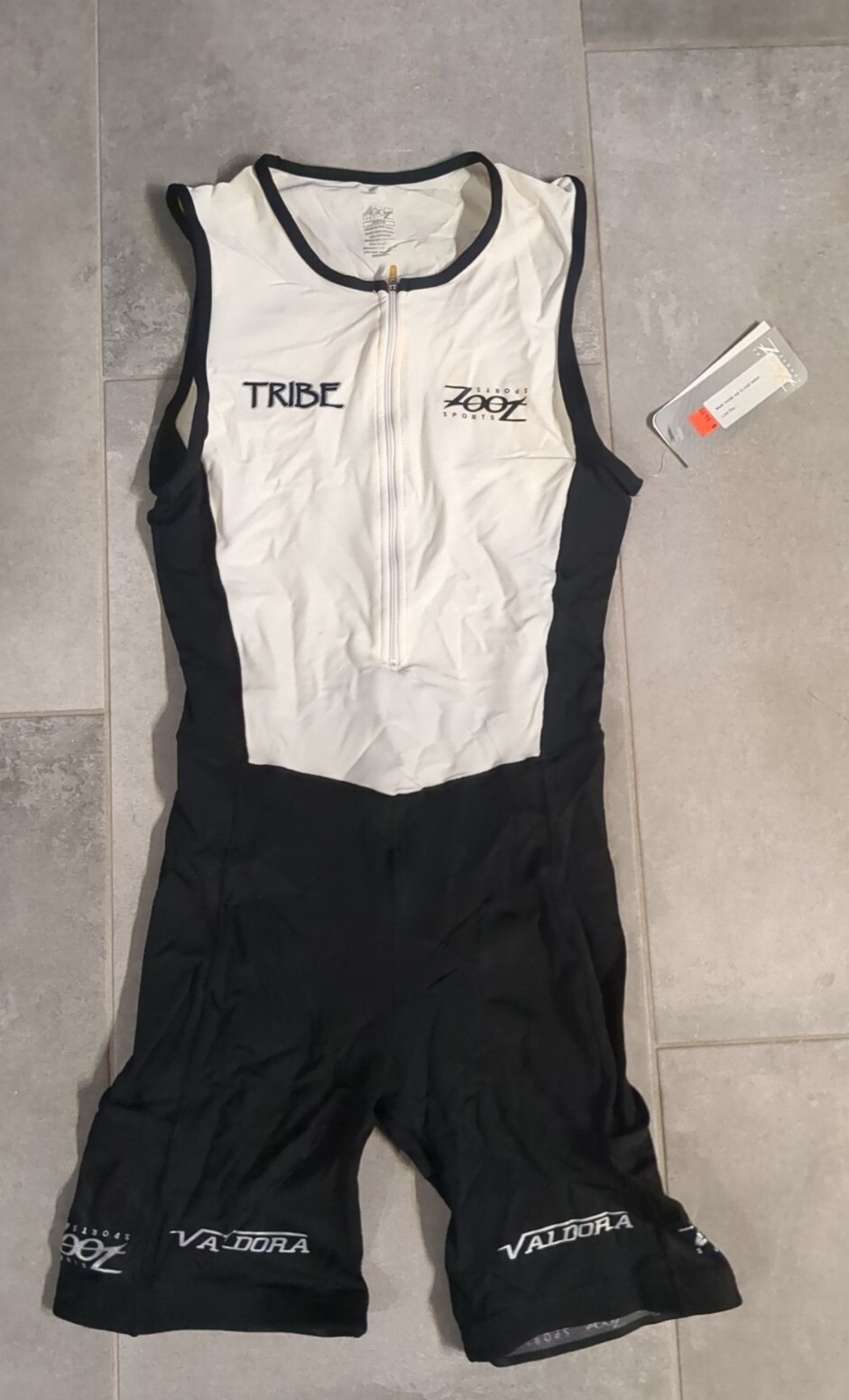 Zoot Triathlon Suit Mens Medium Racesuit Full Zip Protege Team Racing