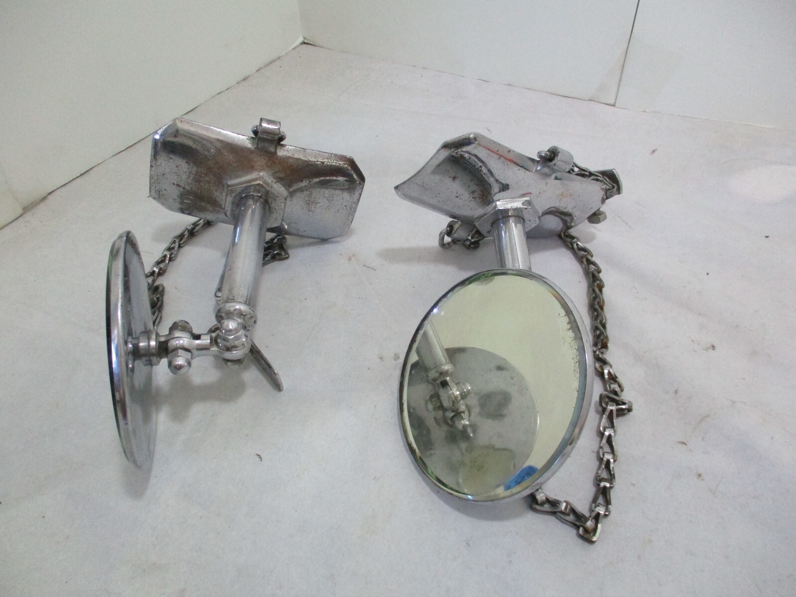 Rolls-Royce Bentley side mount mirrors  (used on British cars from 20's