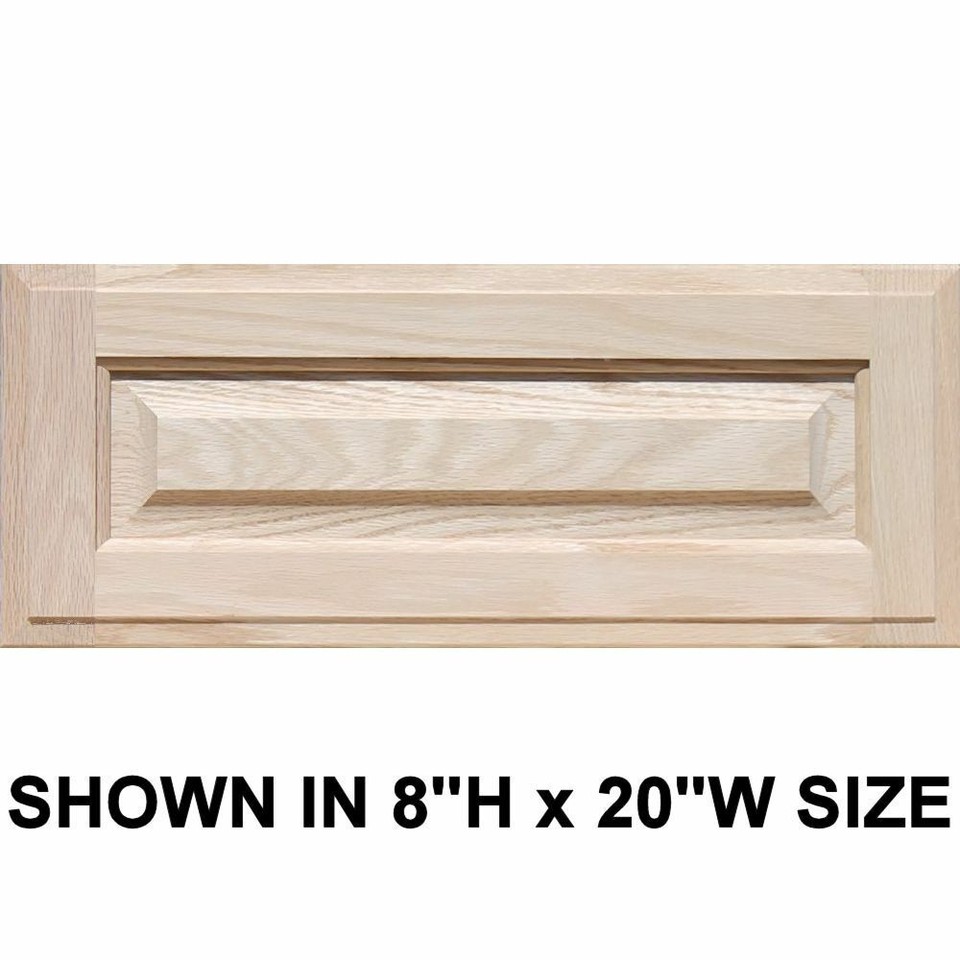 Unfinished Oak Square Raised Panel Drawer Fronts eBay