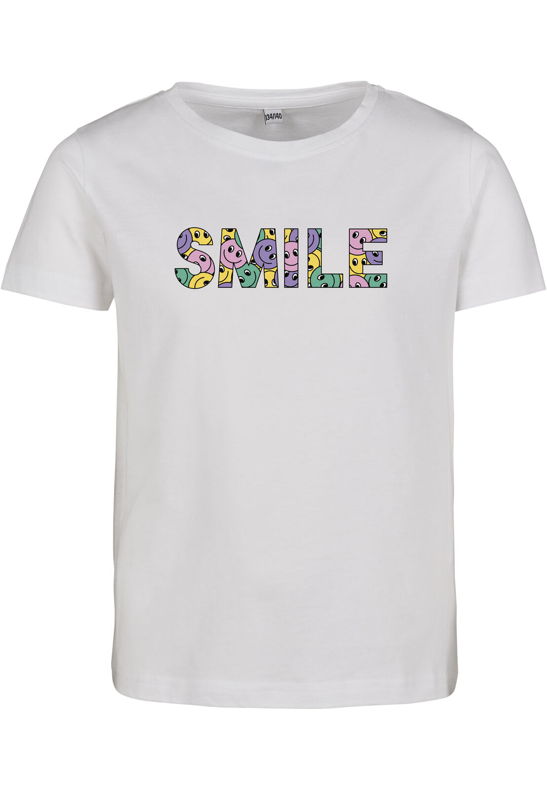 Mister Tee T-Shirt Kids Colorful Smile Short Sleeve Tee white | eBay