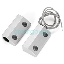 A Pair Waterproof Wired Door Window Sensor Magnetic Switch for Home Alarm System