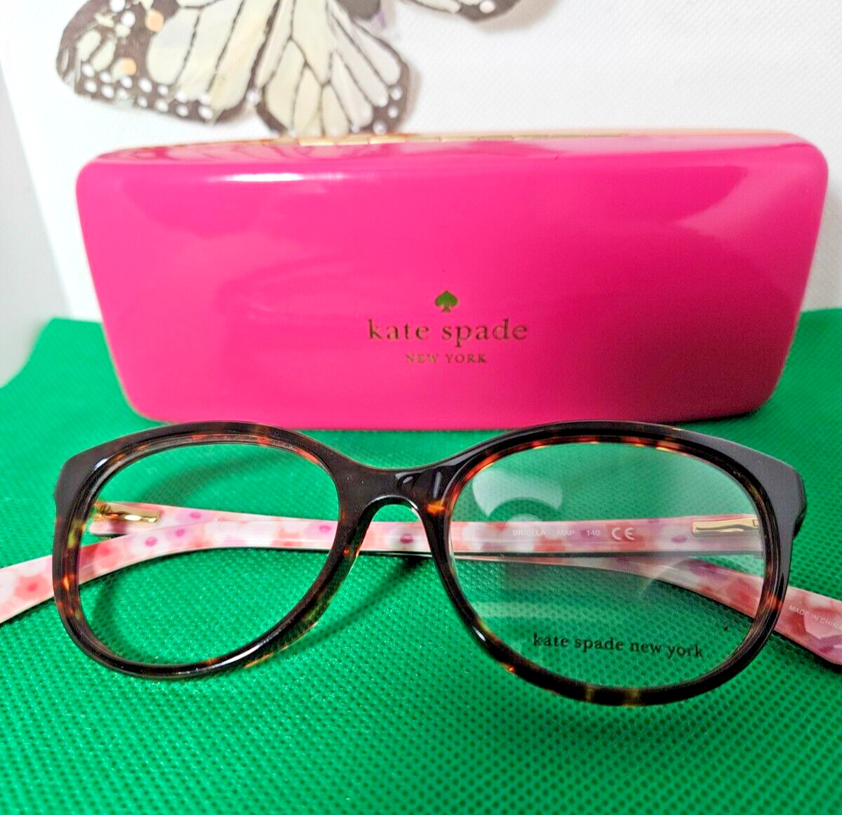 NUEVO Gafas Kate Spade BRIELLE Havana Marrón 49-16 NIÑAS