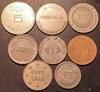 Lot De Jetons De Casino – Neuf, Pour Jeux D'argent, Soirées Poker, Collection