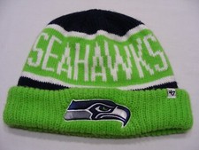 SEATTLE SEHAWKS - NFL - '47 Brand - One Size Stocking Cap Beanie Hat 