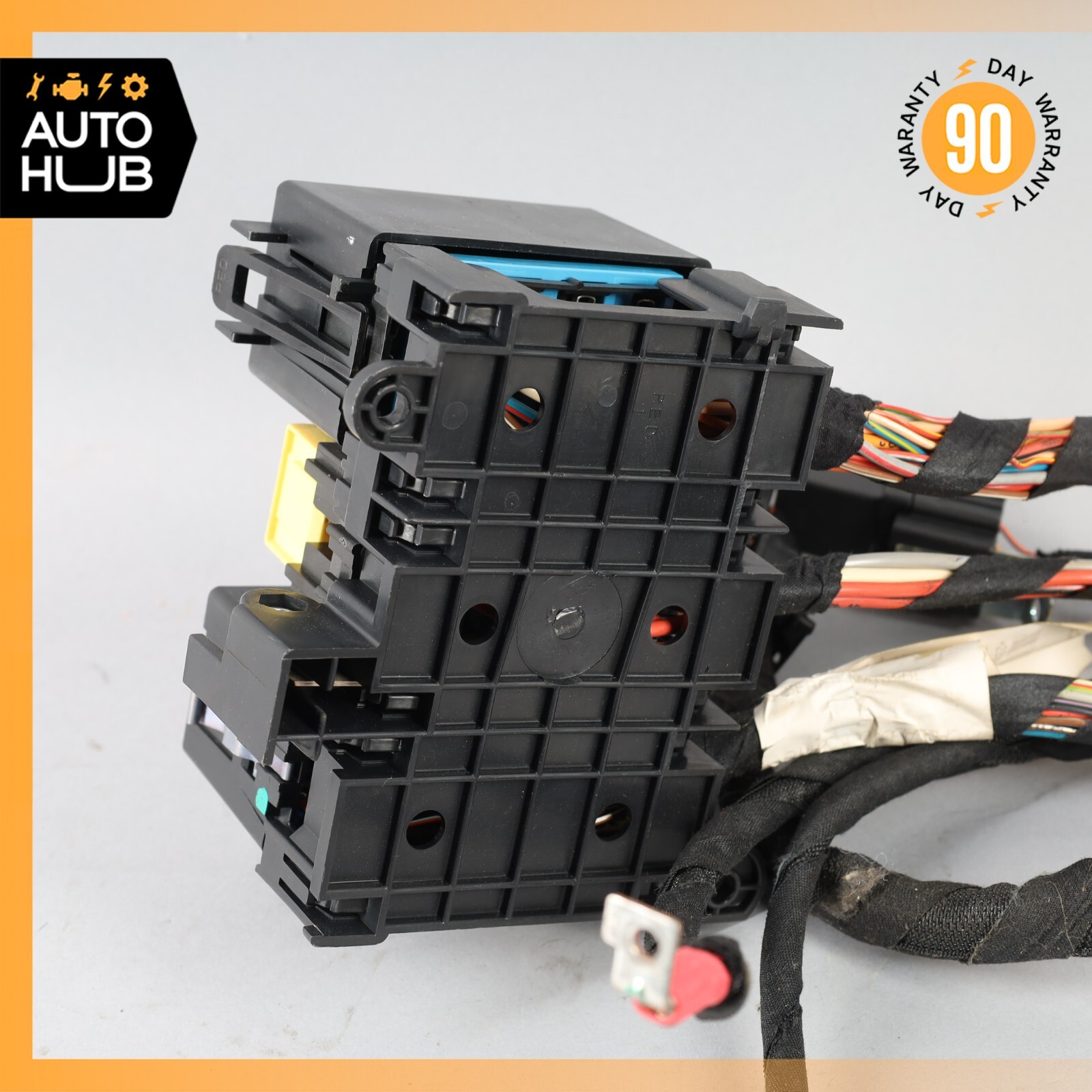 08-09 Maserati GranTurismo M145 4.2L Rear Trunk Fuse Box Wiring Harness OEM 76k