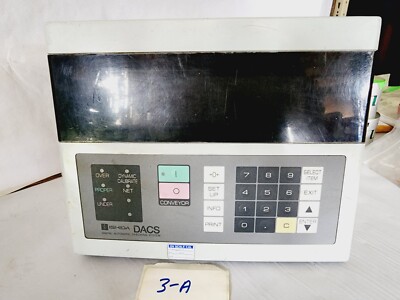 ISHIDA DACS Digital Automatic Checking System Operator Interface