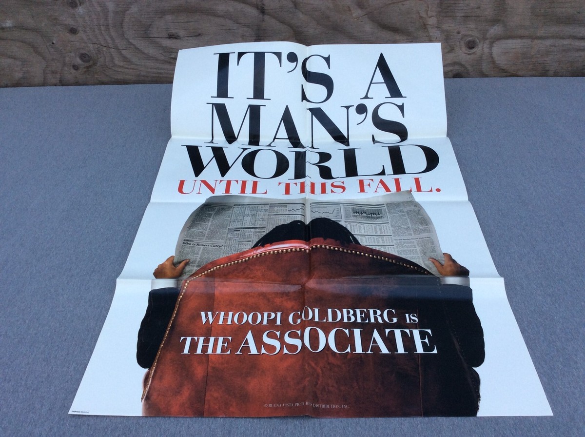 1996 The Associate Teaser Original Movie House Full Sheet Poster
