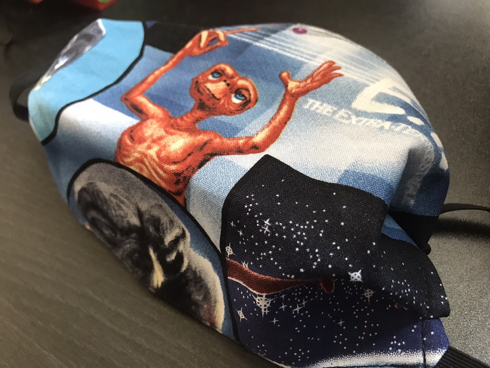 E.T. THE EXTRA-TERRESTRIAL HANDMADE TRIPLE LAYERS COTTON/POLYESTER MASK ...