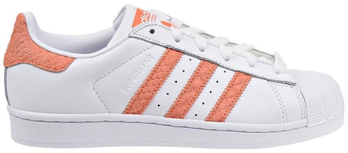 Adidas Superstar ShellToe Mens Shoe Size 8 White Orange / Tan Stripes  GZ9380 | eBay