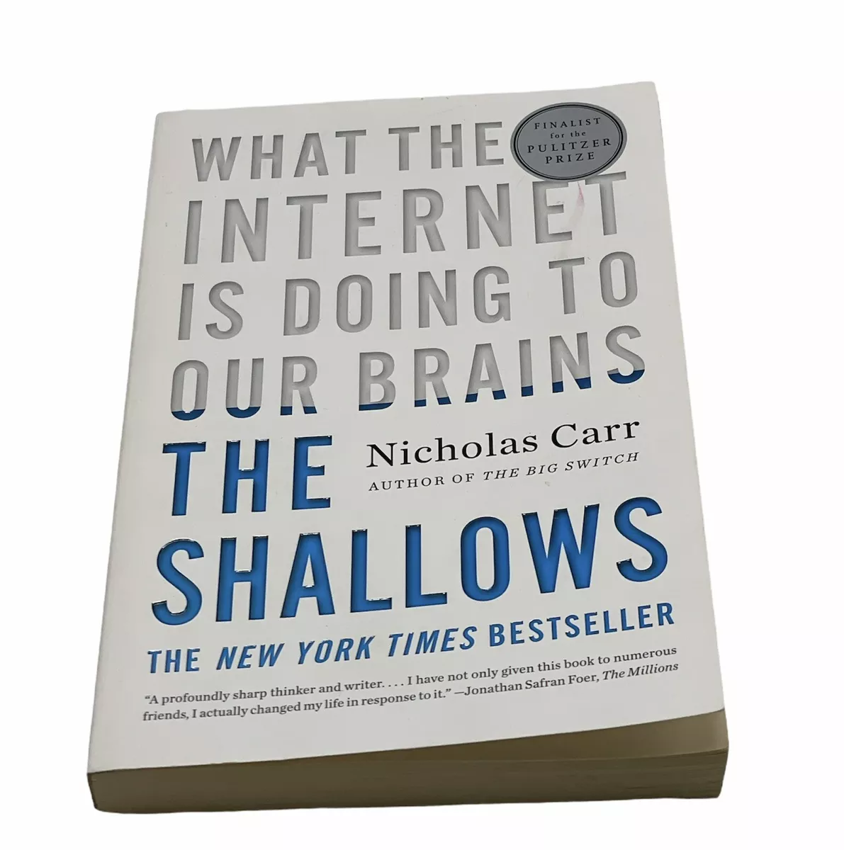 Summary of The Shallows: What the Internet Is Doing to Our Brains by  Nicholas Carr