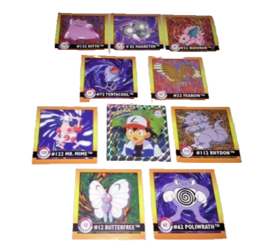 Pokemon Stickers Series 1 Original 1999 Full Retail Display Box of 30 Packs  RARE | eBay