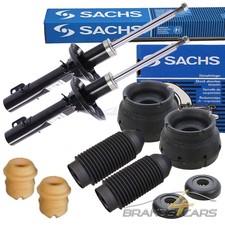 SACHS 2 STOßDÄMPFER+DOMLAGER+PROTECTION-KIT VORN FÜR AUDI A3 SEAT LEON VW GOLF 4