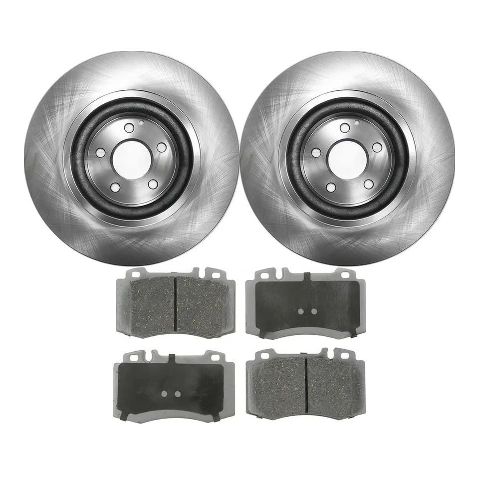 Pastillas de freno delanteras y rotores para Mercedes-Benz CLS550 2011 2010 2009 2008 2007 Foto 2 de 4