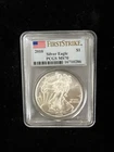 2010 Silver Eagle PCGS MS70, FIRST STRIKE