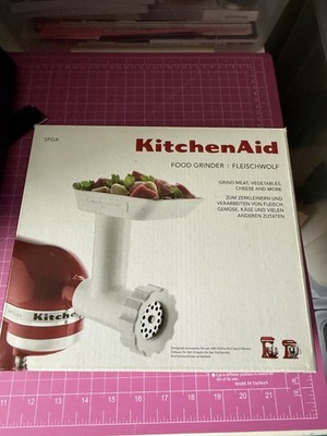 KitchenAid Food Grinder + Cookie Cutter