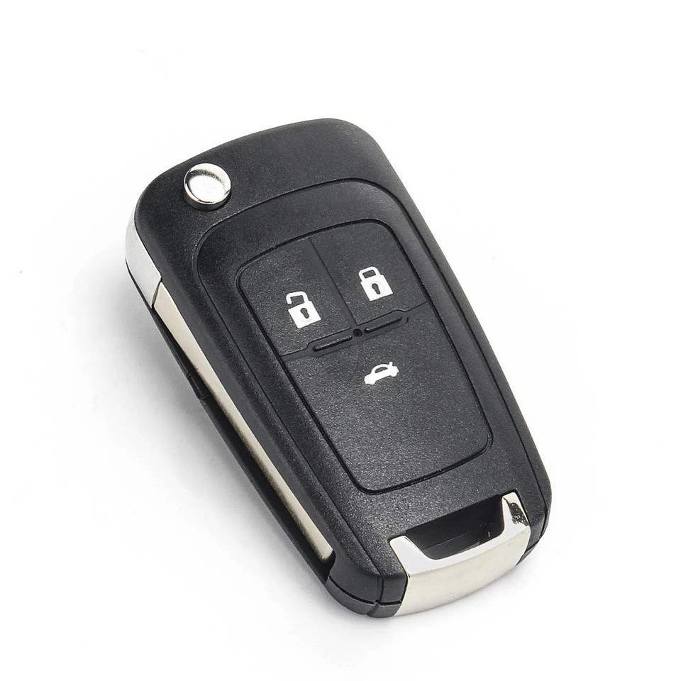Flip Key Fob Case 3 Button Replacement For Vauxhall Opel Astra J Corsa ...