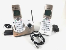AT T DL72219 Expandable 2 Handset Cordless Phone Answering Sys w Connect to Cell