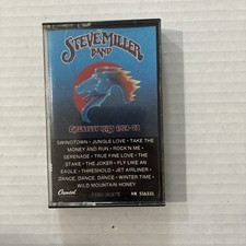 Vintage Steve Miller Band, Greatest Hits 1974-78, Cassette 1978 Capital Records