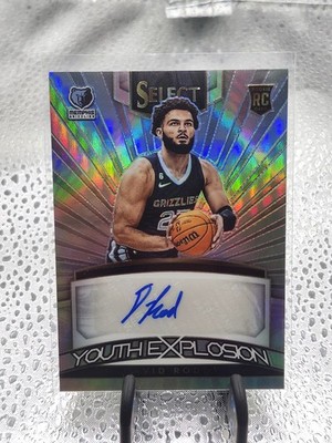 2022-23 Panini Select David Roddy Youth Explosions Silver Prizm Auto YES-DVR