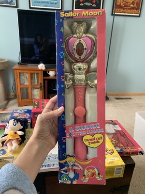 Italian GIOCHI PREZIOSI Sailor Moon Spiral Heart Rod (Il Grande Scettro Lunare)