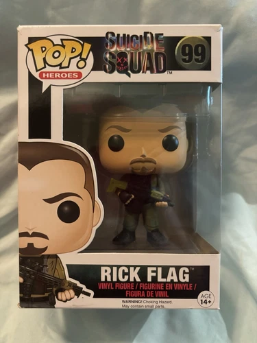 Rick Flag Funko Pop 99 from Suicide Squad