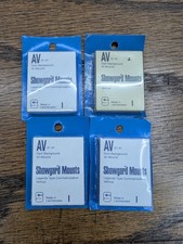 (Lot of 4) NEW Showgard 31/41 160 mounts Black Background Stamp Mount Scott