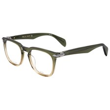 Rag  Bone Men's 49 mm Green Opticals RNB7008-1ED-49