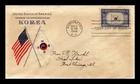 US COVER KOREA OPPRESSED NATION FIRST DAY ISSUE SCOTT 921 GRIMSLAND CACHET