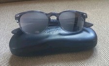 Near Mint American Optical AO1004 GRAY DEMI FADE Mirrored Polarized SUNGLASSES