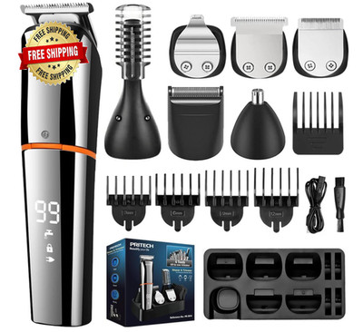 Maquina De Cortar Cabello Para Afeitar Recortadora Recortar Kit Pelo Corte NUEVO