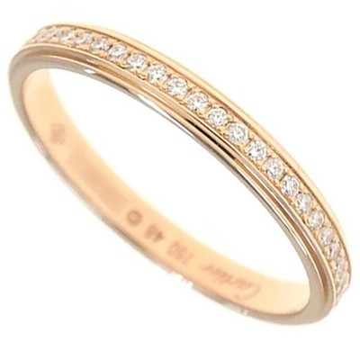 Cartier Damour Hochzeit Hochzeit Daimond Ring Größe US4,75 EU48 18k...