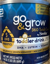 2 cans Go  Grow 360 Total Care Similac Toddler food Powder new