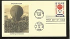 EARLY BALLOON MAIL FDC 1959 LAFAYETTE, INDIANA JERRY'S COVERS ONLY 1 MADE