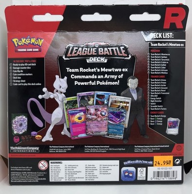 pokemon tcg cards team rocket's mewtwo ex box new sealed EX, 6 Case Giovanni and Team Rocket are unleashing one terrifyingly strong Pokmon in battle Pokmon Team Rocket's Mewtwo ex