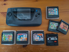 Sega Game Gear Console - IPS Screen + Games + Everdrive + Power Adapter - BUNDLE