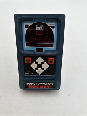 Vintage Mattel Electronics Hockey Hand Held Game tested and Working