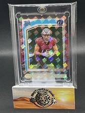2024 Panini Clearly Donruss - Rated Rookie Logo Caeehit SSP Jalen McMillan #79
