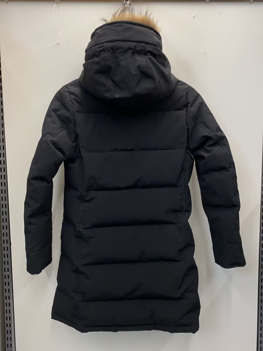 DANTON Long Down Jacket Polyester Black JD-8744 - image 2