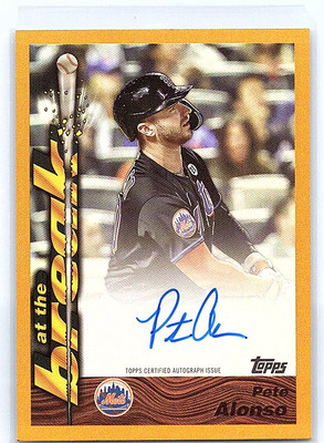 2024 Topps Archives Pete Alonso #95ATBA-PA Gold Foil /50 Auto | eBay