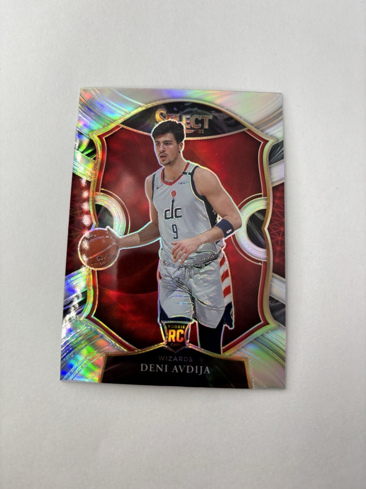 2020-21 Select Deni Avdija Silver Prizm Concourse Rookie RC #69 Wizards