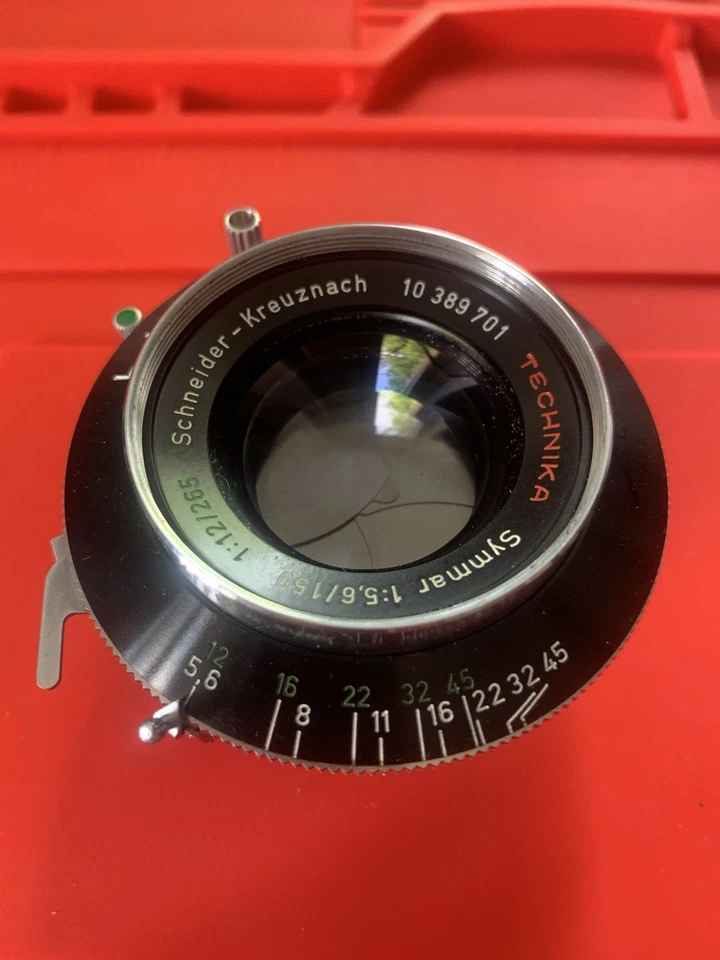 Obbiettivo Schneider Symmar 150 5.6 in Linhof Shutter - Imagen 2 de 4
