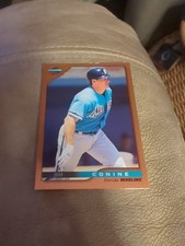 1996 Score Dugout Collection Series 1 #9 Jeff Conine Florida Marlins