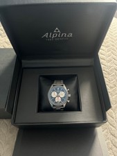alpina startimer pilot big date quartz watch